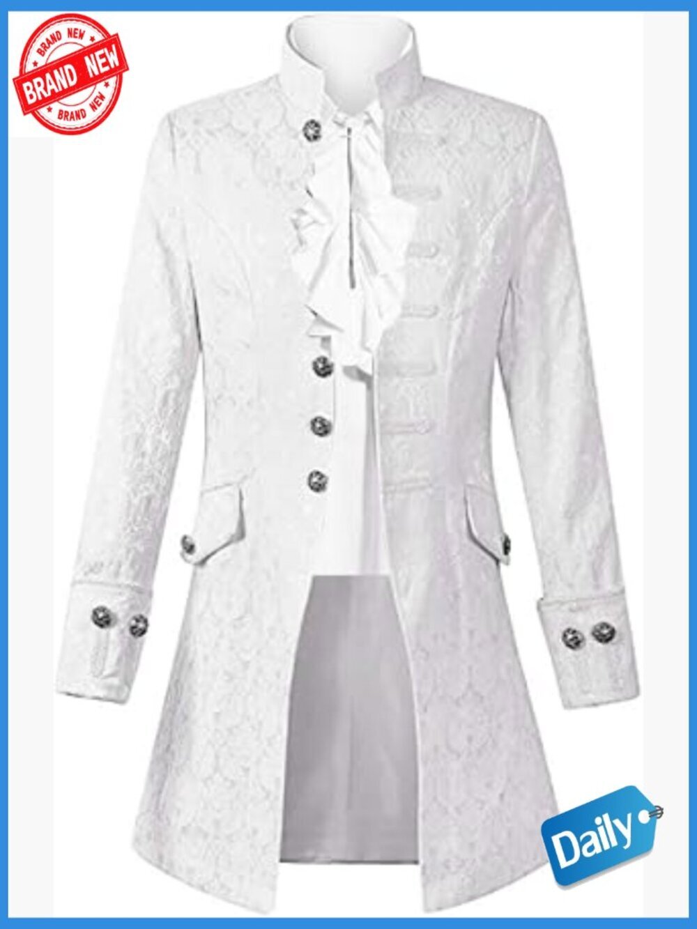 Steampunk Medieval Jacket Tailcoat Gothic Victorian